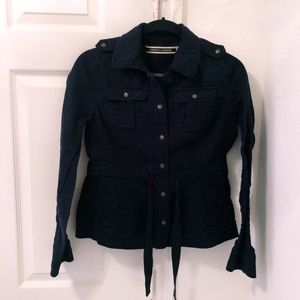 Navy Blue Size 4 Button Down from Anthropologie